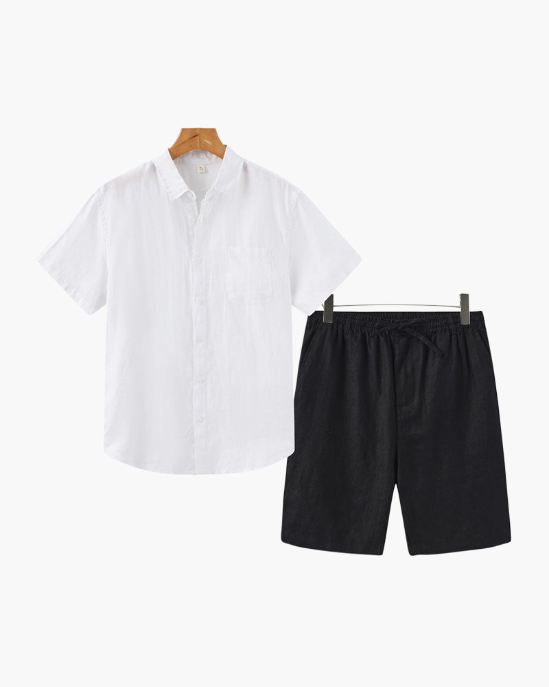 Stivo linnen set (short)