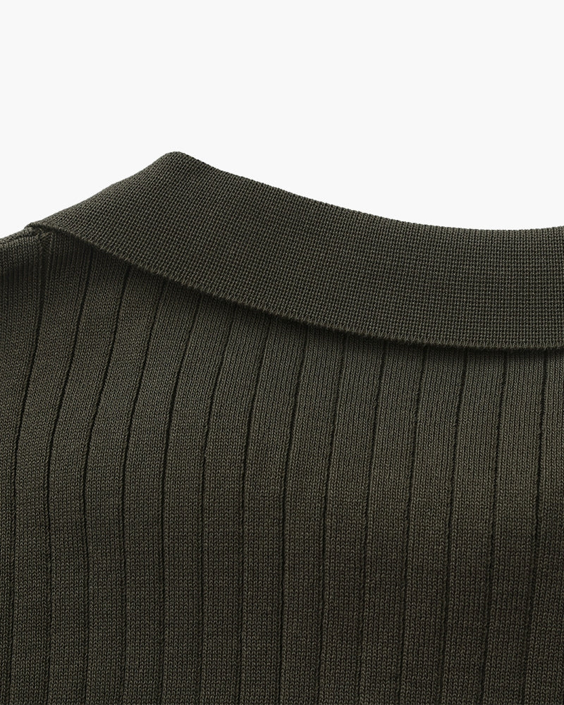Premium geribd poloshirt