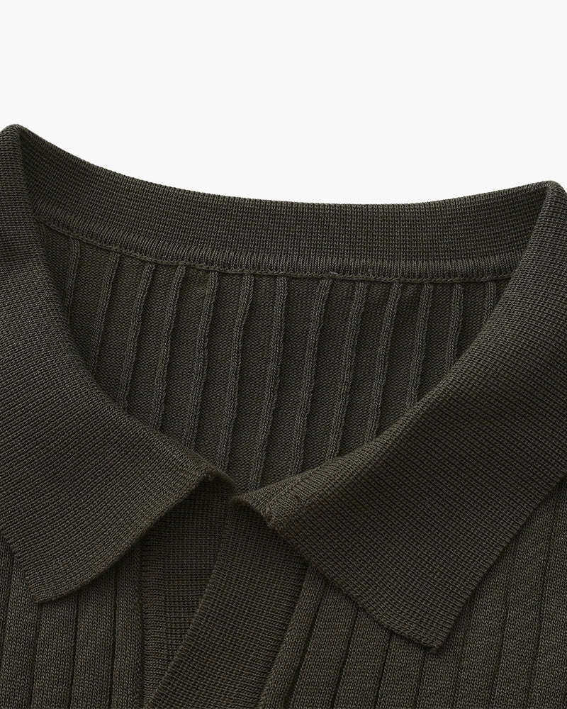 Premium geribd poloshirt