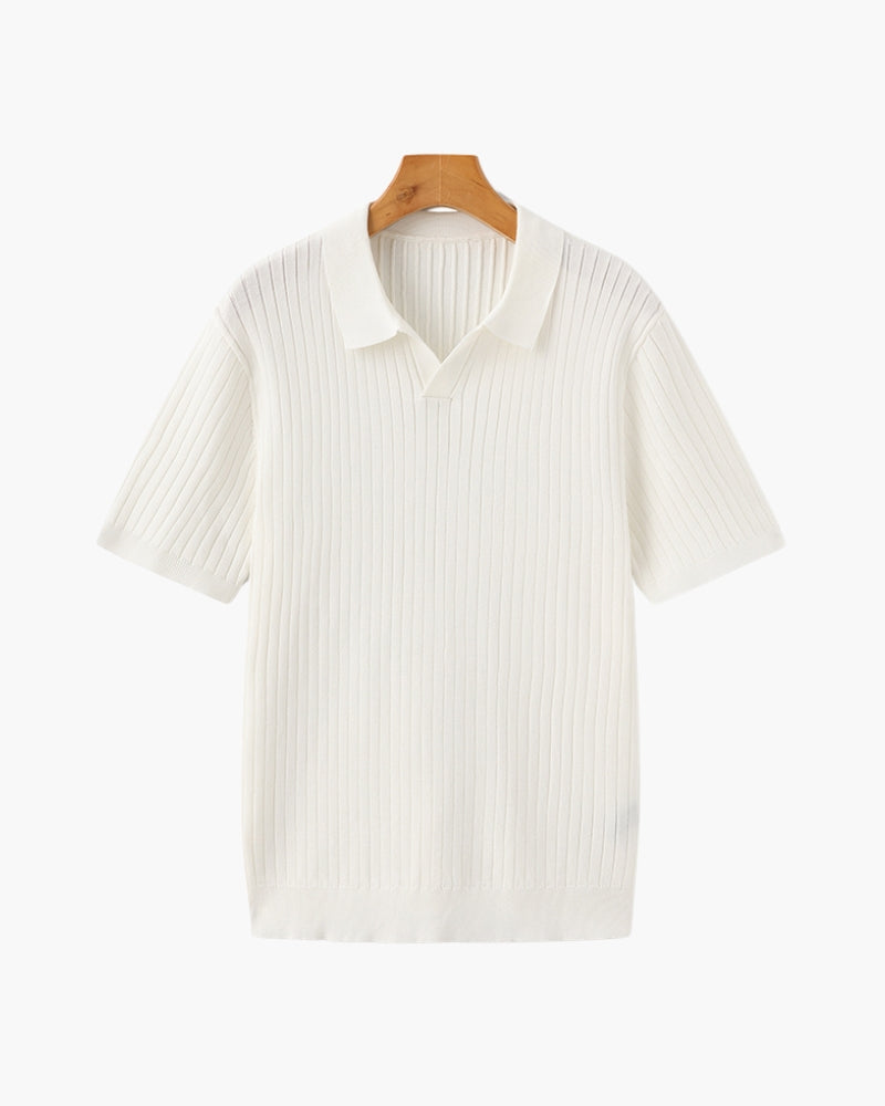 Premium geribd poloshirt