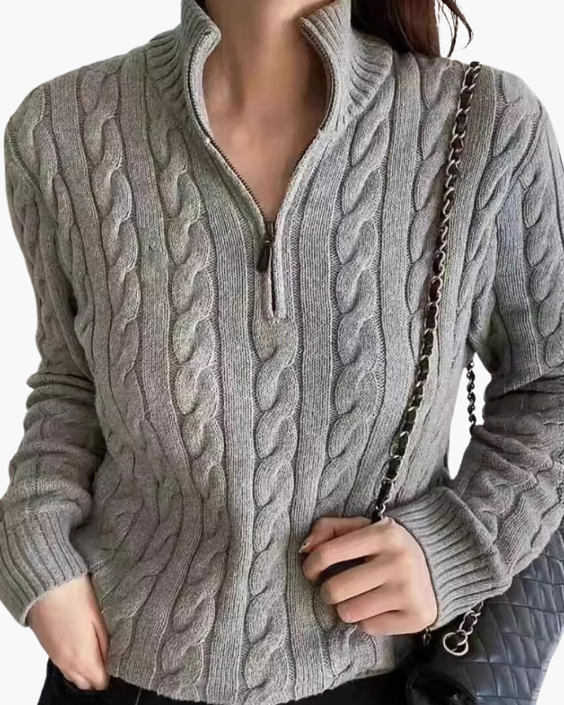 Dames half-zip trui Verbier