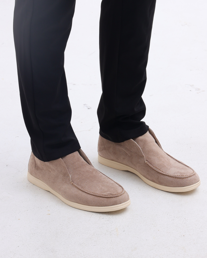 Stivo Hoge Loafers van Suède