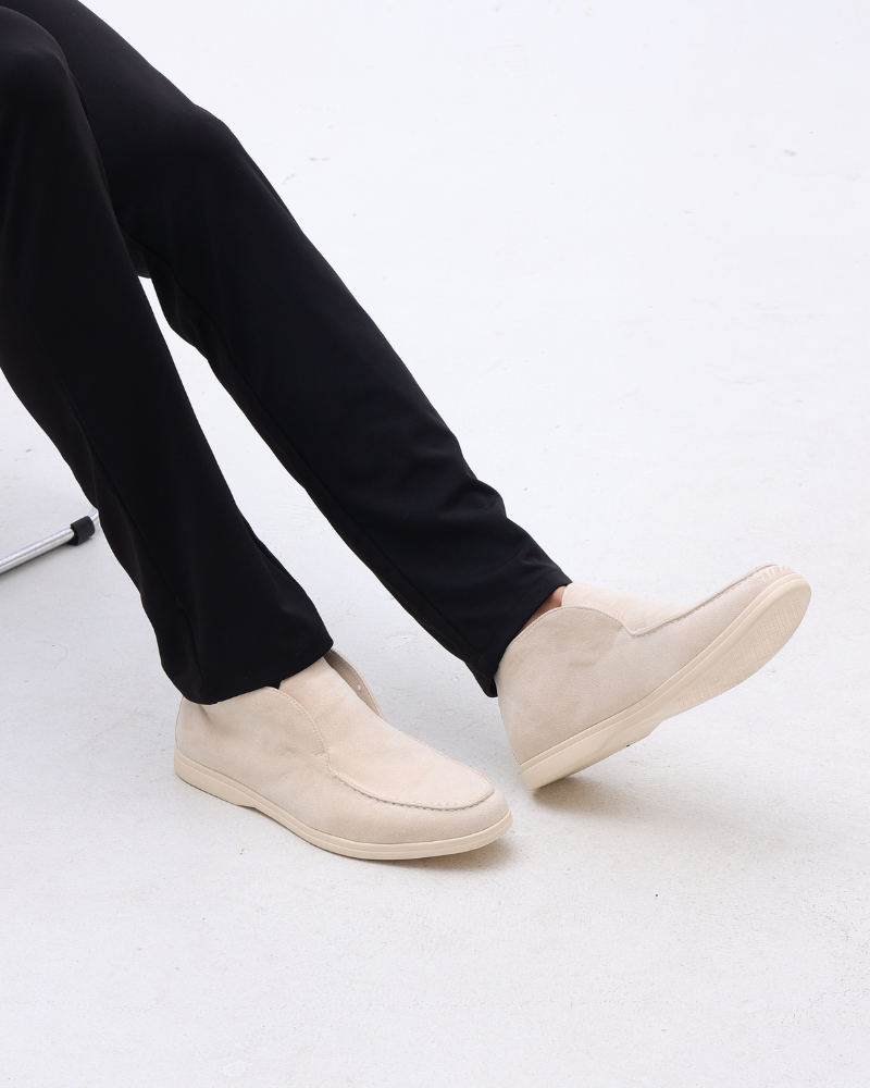Stivo Hoge Loafers van Suède