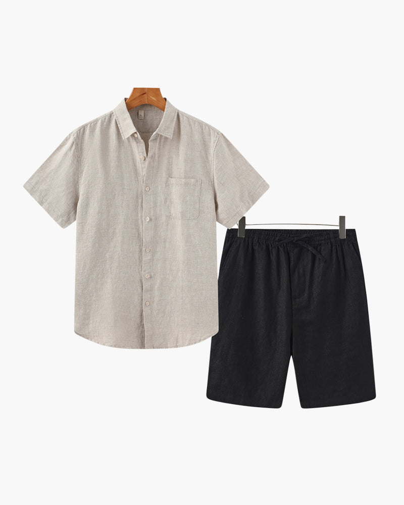 Stivo linnen set (short)