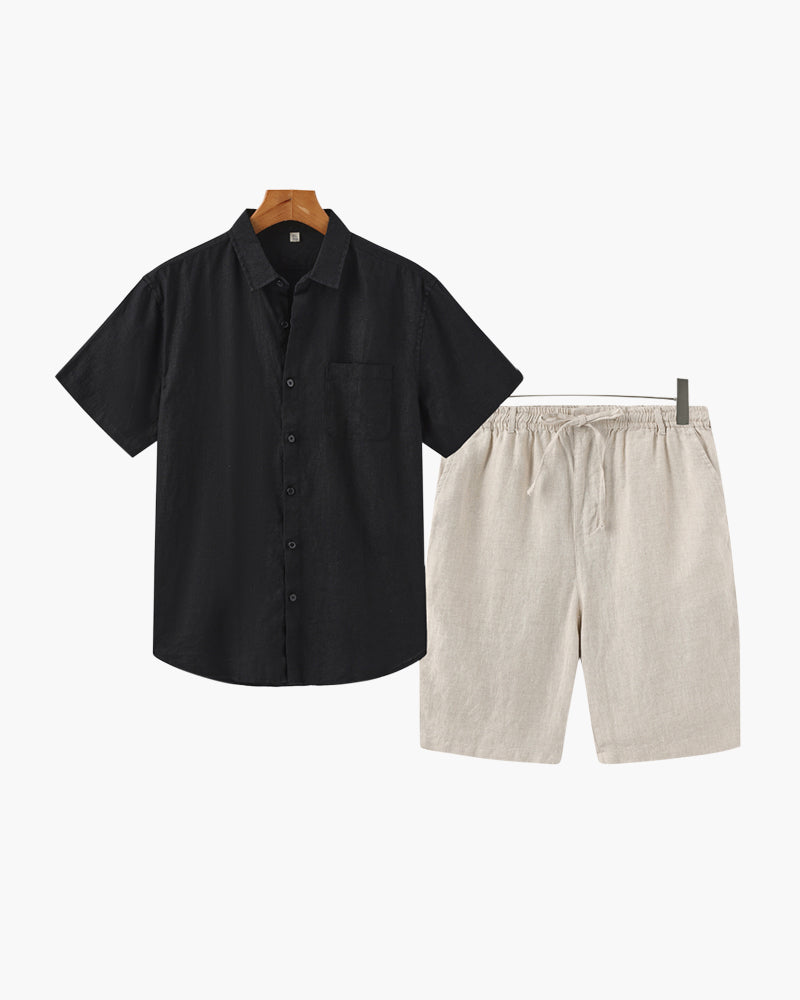 Stivo linnen set (short)