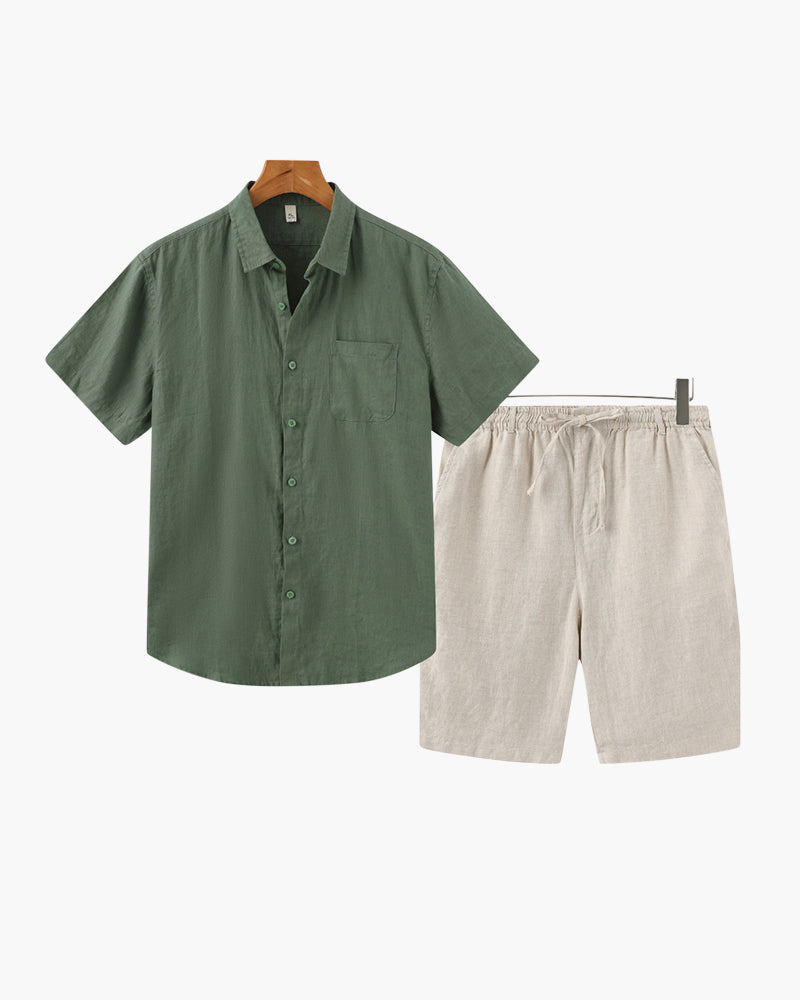 Stivo linnen set (short)