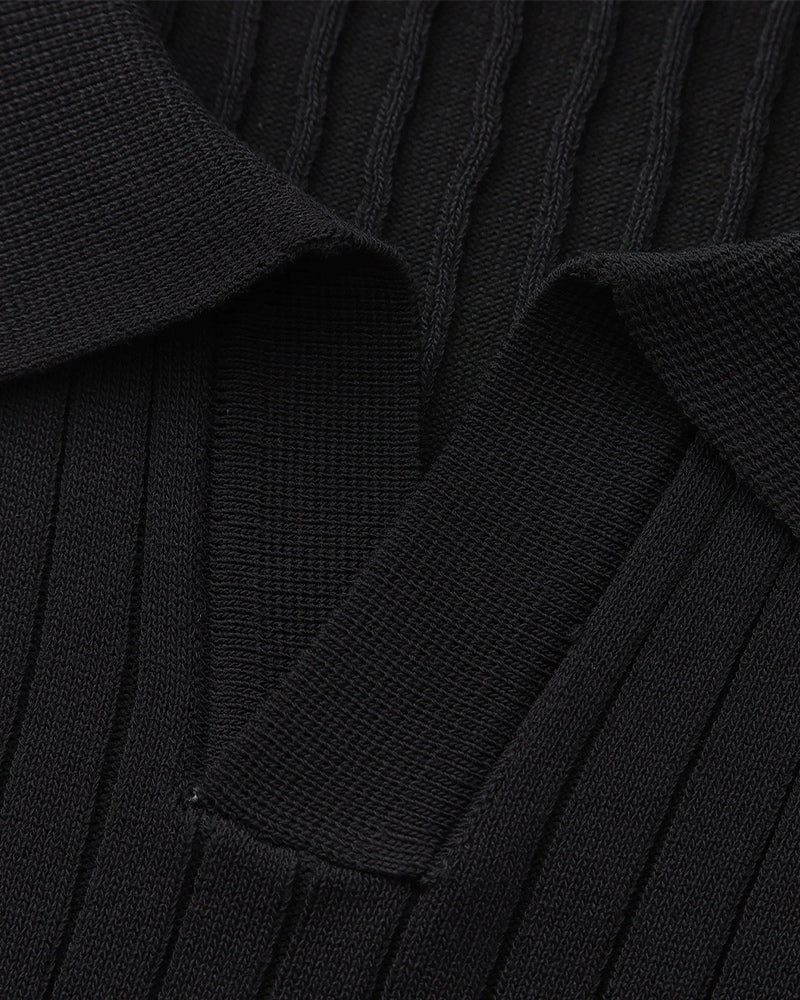 Premium geribd poloshirt