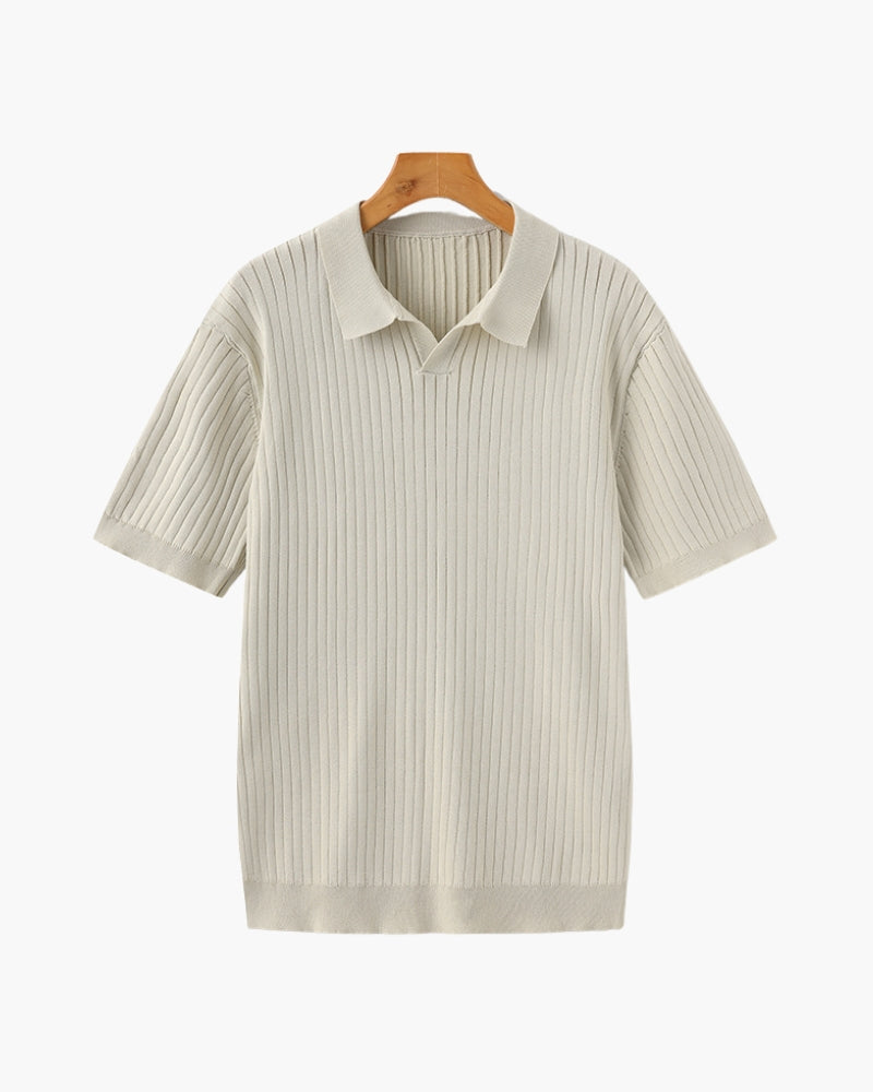 Premium geribd poloshirt