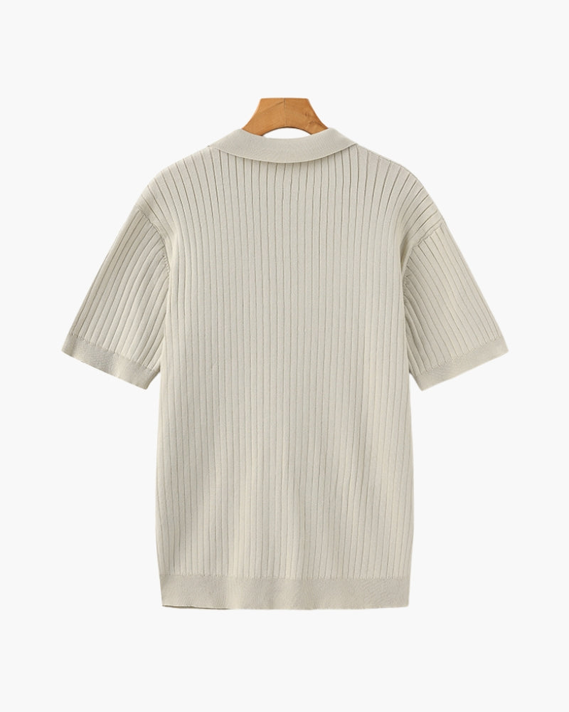 Premium geribd poloshirt