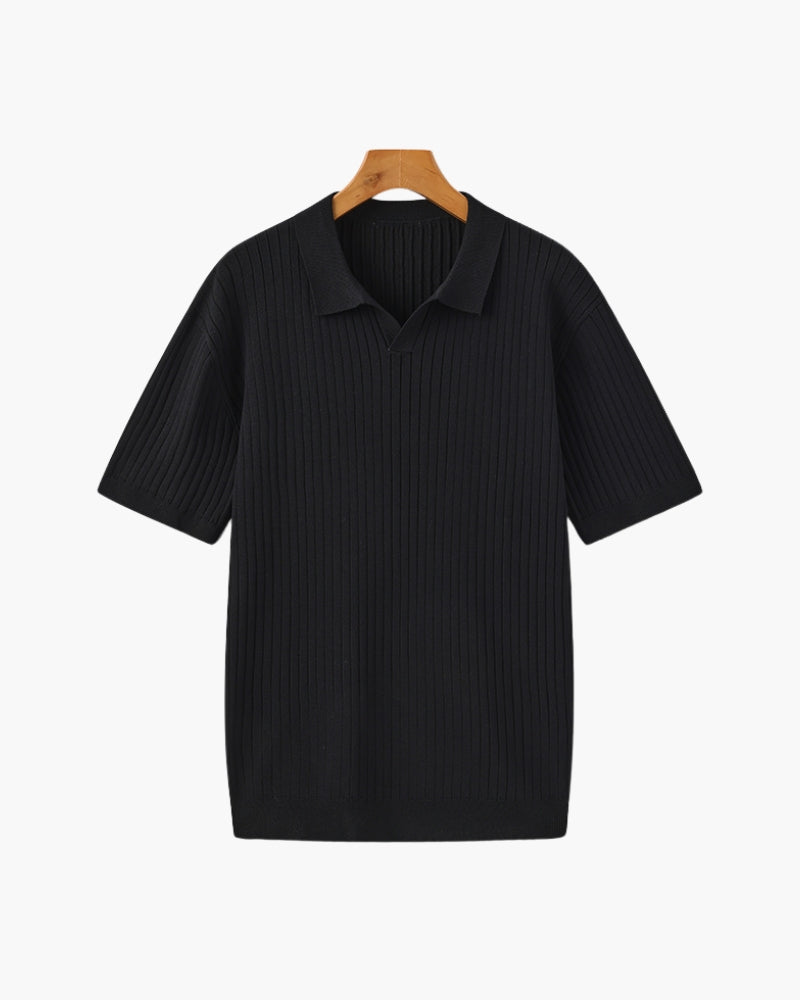 Premium geribd poloshirt