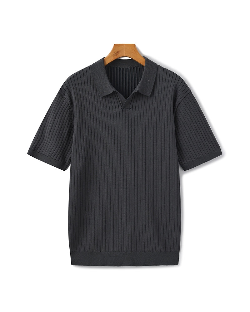 Premium geribd poloshirt