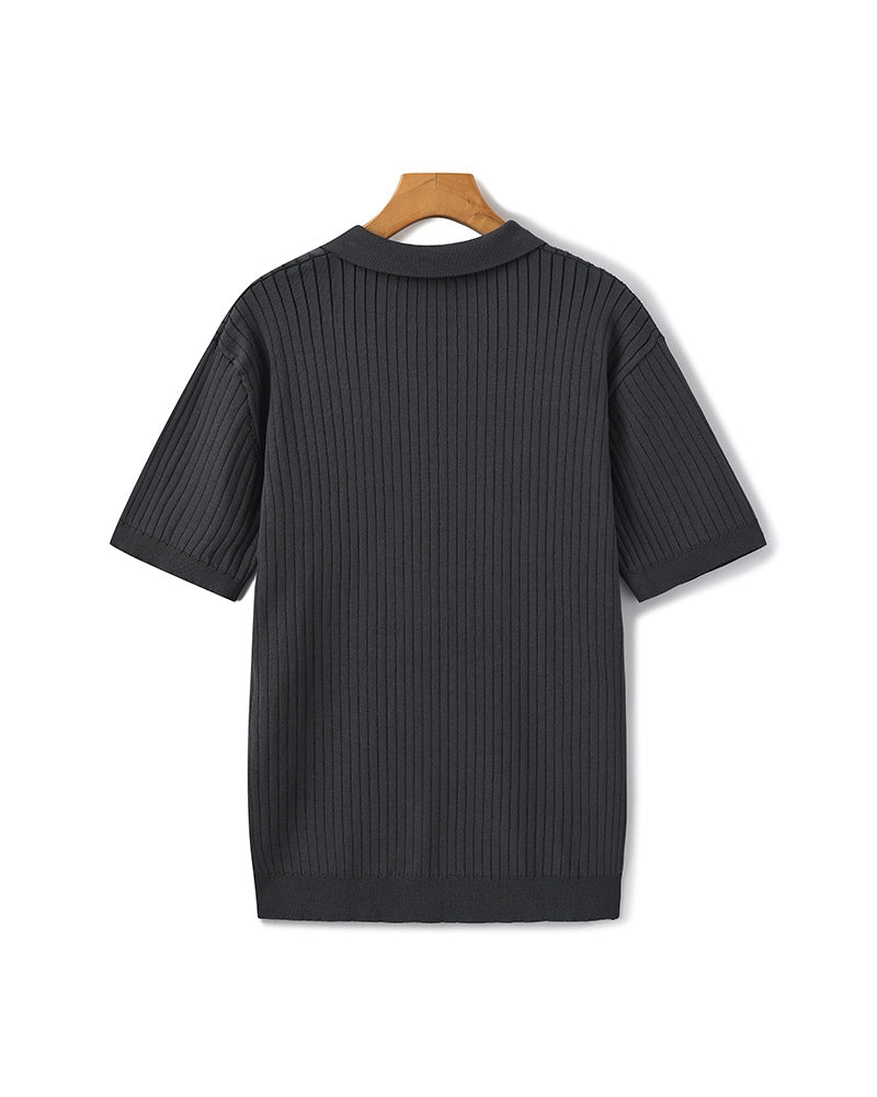 Premium geribd poloshirt