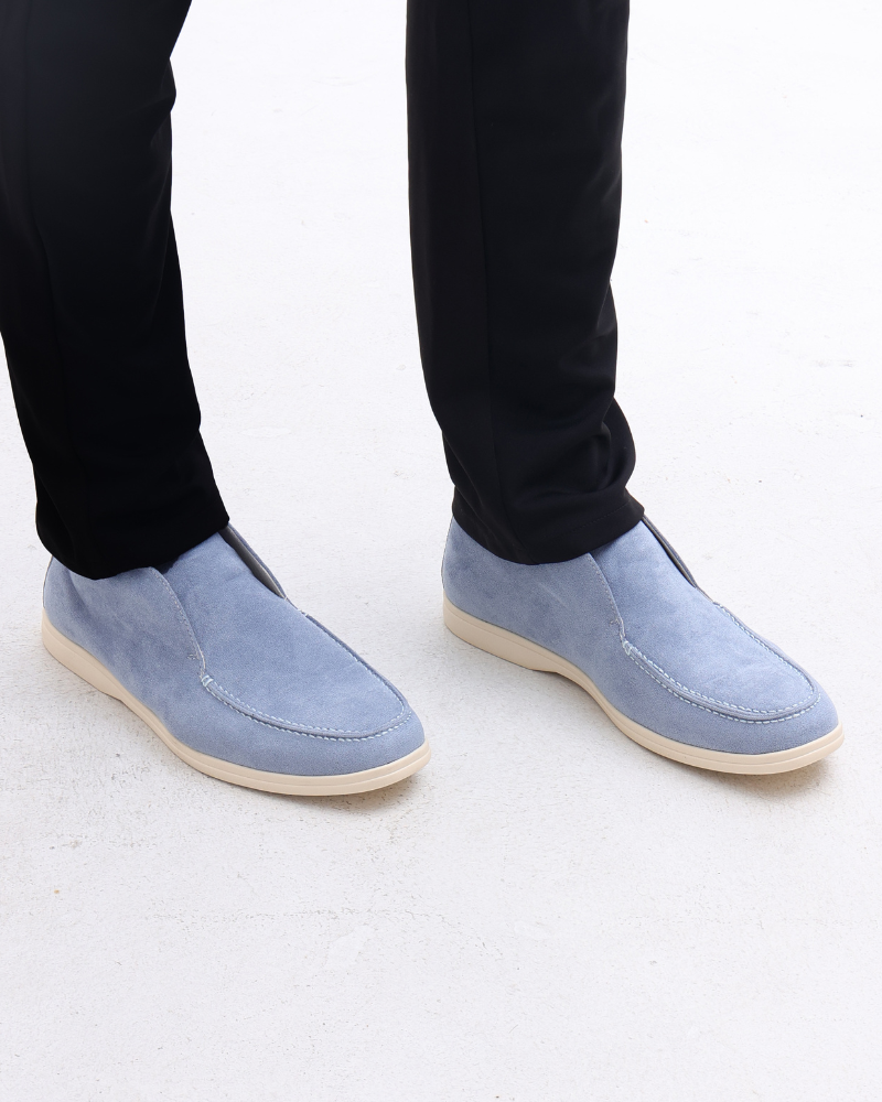 Stivo Hoge Loafers van Suède